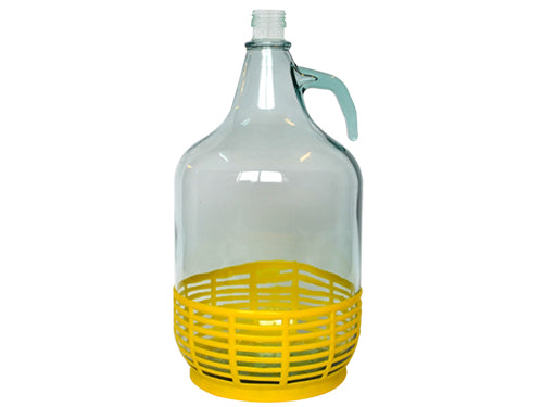 Dame in vetro con cestino. Prezzo per Pezzo.