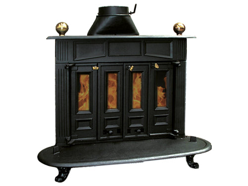 Stufe a legna in ghisa a camino Franklin. Prezzo per Pezzo.