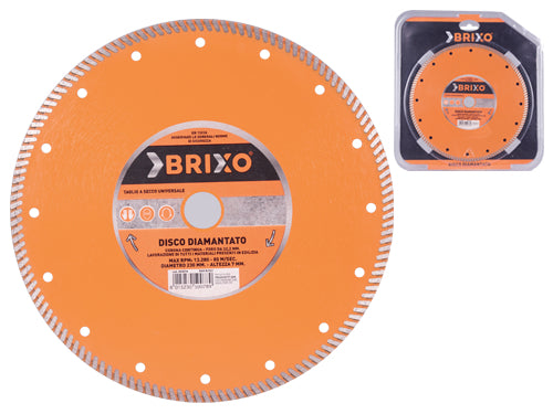 Dischi diamantati Brixo. Prezzo per Pezzo.