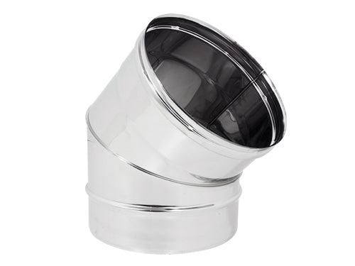 Gomiti inox 45°. Prezzo per Pezzo.