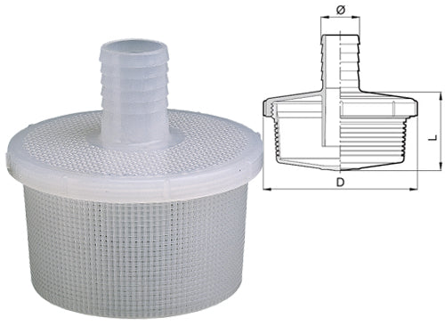 Filtri per pescaggio irrorazione. Prezzo per Pezzo.