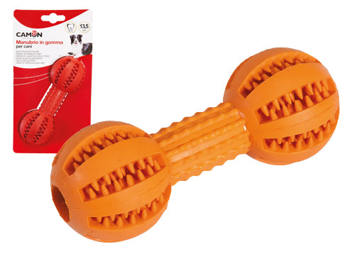 Giochi Manubrio gomma per cani Camon. Prezzo per Pezzo.
