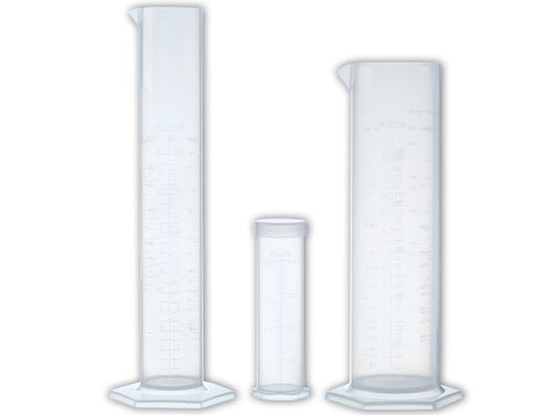 Cilindri misurini graduati per miscele 2-4%. Prezzo per Pezzo.