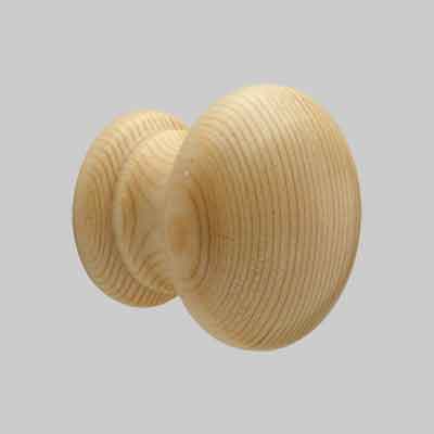 POMOLO LEGNO GREZZO "101" ø 30. Prezzo per Pezzo.