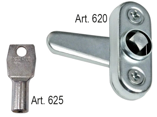 Chiavistelli Comunello a chiave quadra. Prezzo per Pezzo.