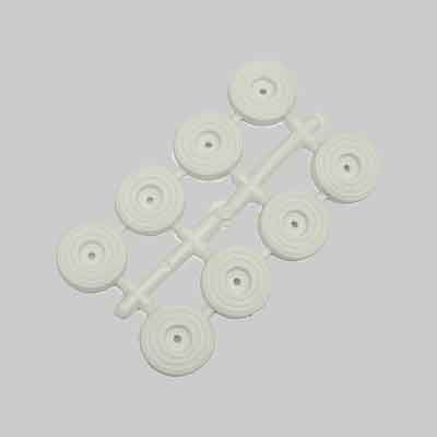 SOTTOSEDIA Ø mm 25 - Bianco - Blister 8 pezzi. Prezzo per Confezione.