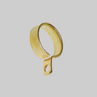 ANELLO CON OCCHIOLO Ø mm 26 - Oro - conf. 10 pezzi. Prezzo per Confezione.