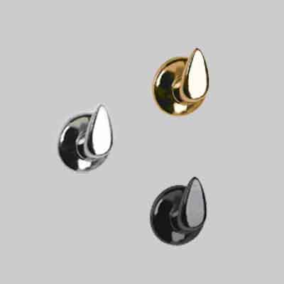 GANCI PER QUADRI 'FAST' Cromo (tassello Ø mm 5) - blister 4 pezzi. Prezzo per Confezione.