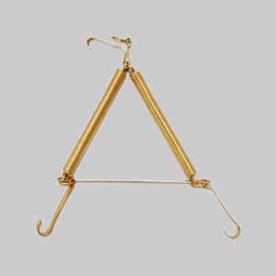 APPENDIPIATTI A MOLLA n° 3 - per Ø cm 22÷33. Prezzo per Pezzo.