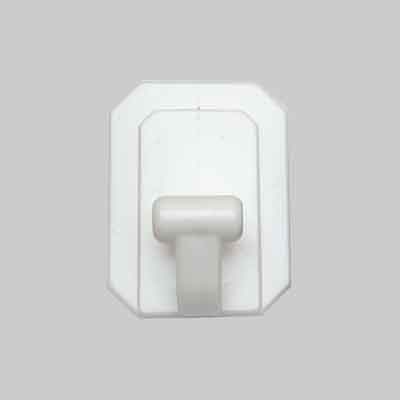 GANCIO MULTIUSO 'MAXI' mm 60x80 - Bianco. Prezzo per Pezzo.