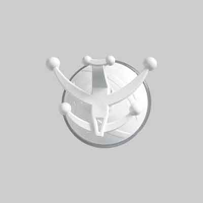 VENTOSA CON GANCI 'SUPER' Ø mm 70. Prezzo per Pezzo.