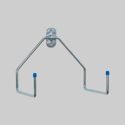 GANCIO A 'L' DOPPIO mm 200x200x80. Prezzo per Pezzo.