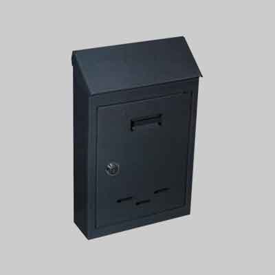 CASSETTA POSTALE 'SIMPLY' mm 200x60x300h - Nera. Prezzo per Pezzo.