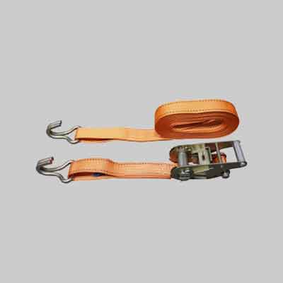 CINGHIA DI ANCORAGGIO CON CRICCHETTO G. UNCINO mm 35 - mt 6. Prezzo per Pezzo.