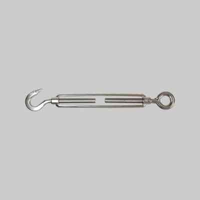 TENDITORE AD OCCHIO E GANCIO INOX mm 10. Prezzo per Pezzo.