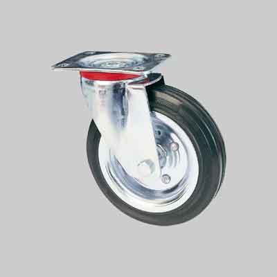 RUOTA INDUSTRIALE GIREVOLE ART.80 AVO mm 180x45 - portata kg 170. Prezzo per Pezzo.