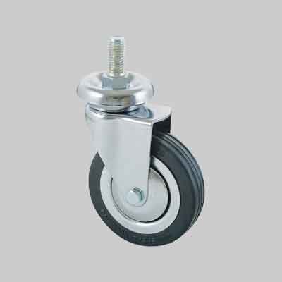RUOTA ARREDAMENTO ART.155B AVO mm 100x24 - fil.M12 - portata kg 80. Prezzo per Pezzo.