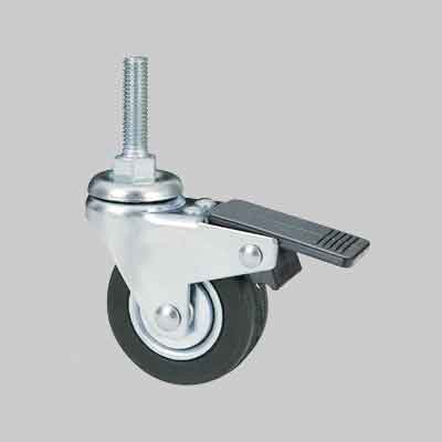 RUOTA ARREDAMENTO ART.160BISB AVO C/FRENO mm 40 - fil.M8 - portata kg 20. Prezzo per Pezzo.