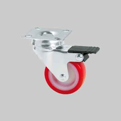 RUOTA ARREDAMENTO ART.235BIS AVO C/FRENO mm 40 - portata kg 15. Prezzo per Pezzo.
