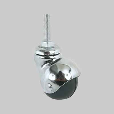 RUOTA ARREDAMENTO ART.165B AVO mm 30 - fil.M8 - portata kg 20. Prezzo per Pezzo.
