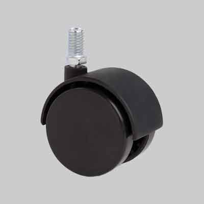 RUOTA ARREDAMENTO ART.164B AVO mm 40 - fil.M8 - portata kg 20. Prezzo per Pezzo.