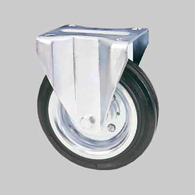 RUOTA INDUSTRIALE FISSA IDEAL STAR mm 200 - portata kg 200. Prezzo per Pezzo.