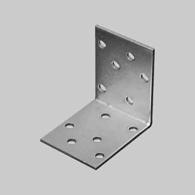 PIASTRA AD ANGOLO PESANTE mm 40x40x40. Prezzo per Pezzo.