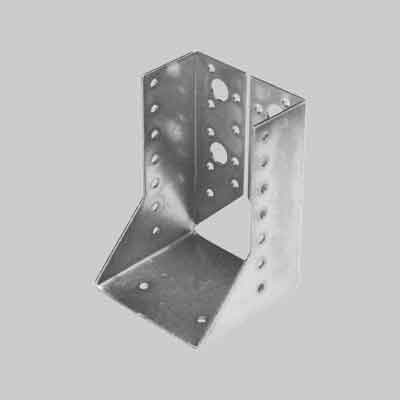 SUPPORTO PER TRAVI TIPO CHIUSO mm 60x100. Prezzo per Pezzo.