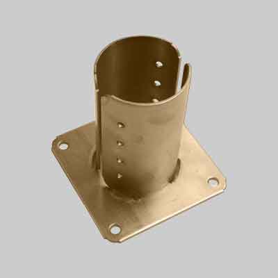 SUPPORTO PER PALI mm 120. Prezzo per Pezzo.