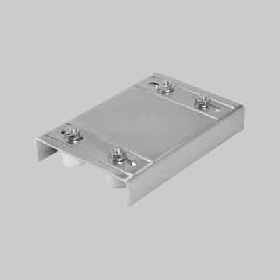 PIASTRA DI GUIDA SUPERIORE A 4 RULLI mm 200x145. Prezzo per Pezzo.