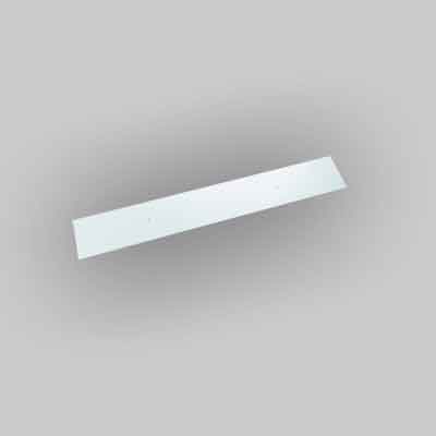 BATTISEDIA senza foro, mm 1000x100 - spess. 2 mm. Prezzo per Pezzo.