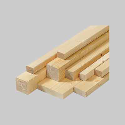 LISTELLI IN ABETE mm 10x30x2mt. Prezzo per Pezzo.