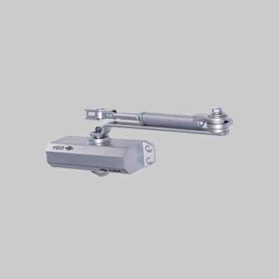 CHIUDIPORTA 'AEREI 604' CISA CON ARRESTO Col. Argento. Prezzo per Pezzo.