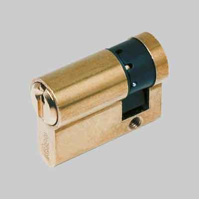 CILINDRO MONOPROFILO OTTONE 'F5' ISEO mm 40 (25+10+5). Prezzo per Pezzo.