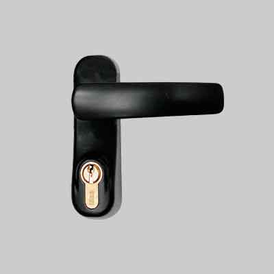 COMANDO ESTERNO PER MANIGLIONE ART. 940 ISEO Col. Nero. Prezzo per Pezzo.