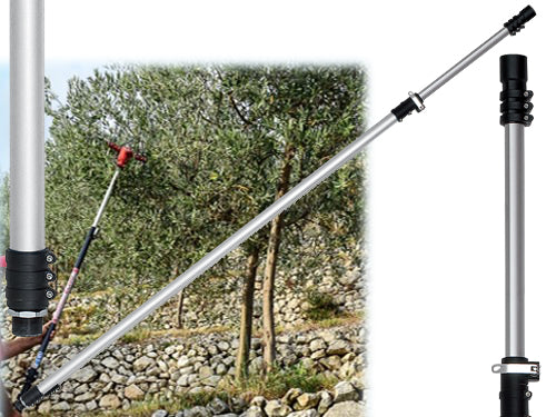 Aste telescopiche per scuotitori pneumatici olive. Prezzo per Pezzo.