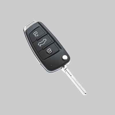 GUSCIO PER CHIAVE AUTO AUDI 'HU66ARS8' 3 Bottoni. Prezzo per Pezzo.