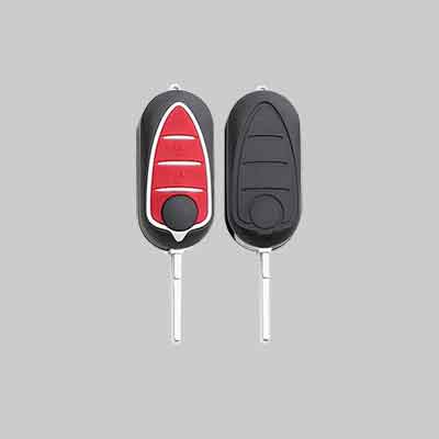 GUSCIO PER CHIAVE AUTO ALFA ROMEO 'SIP22BRS8' 3 Bottoni. Prezzo per Pezzo.