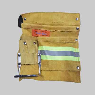BORSA PER CARPENTIERE IN PELLE CON PORTAMRTELLO IN FERRO IDEAL STAR. Prezzo per Pezzo.