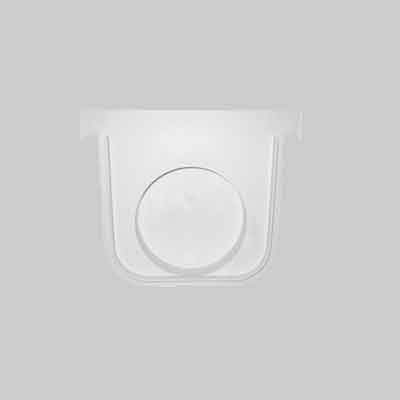 TAPPO PER CANALETTA cm 13x7,5h - uscita Ø cm 5. Prezzo per Pezzo.