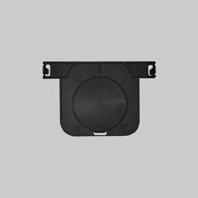 TAPPO PER CANALETTA 'ABS' cm 13x7,5h. Prezzo per Pezzo.