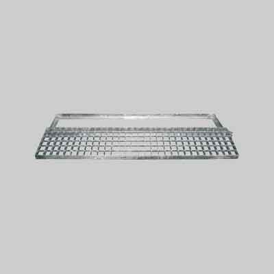GRIGLIA CON TELAIO RETTANGOLARE cm 100x25 - Carrabile. Prezzo per Pezzo.