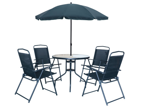 Set Funny tavolo e sedie nero. Prezzo per Pezzo.