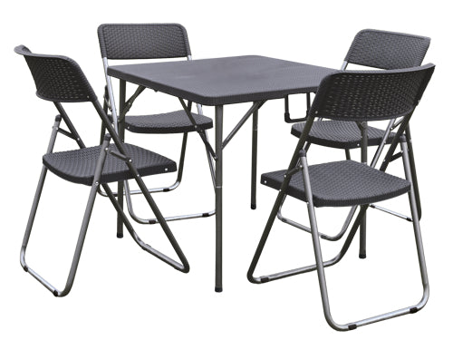 Set Garden Ecco Fatto antracite. Prezzo per Pezzo.
