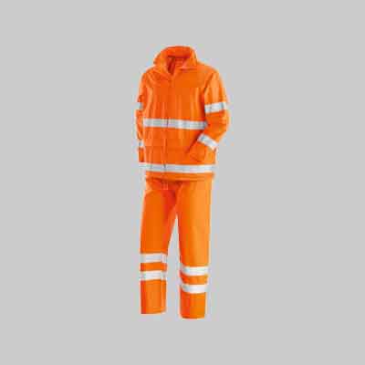 COMPLETO GIACCA E PANTALONE ALTA VISIBILITÀ Tg. XXL. Prezzo per Pezzo.
