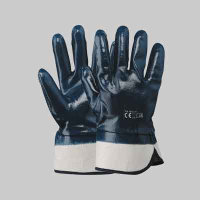 GUANTO COTONE/IMPREGNATO NBR TOTALE Tg. 9. Prezzo per paio.