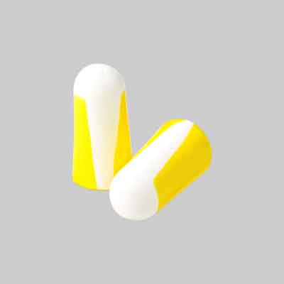 INSERTI AURICOLATI MONOUSO 'T1' NERI Confezione da 200 paia. Prezzo per Confezione.