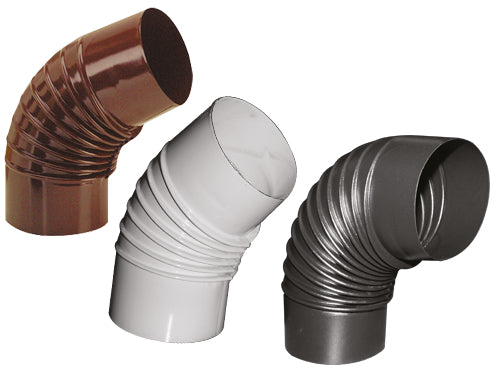 Gomiti aperti 45° smaltati Ala Classic per stufe. Prezzo per Pezzo.