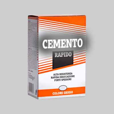 CEMENTO RAPIDO GRIGIO kg 5. Prezzo per Pezzo.
