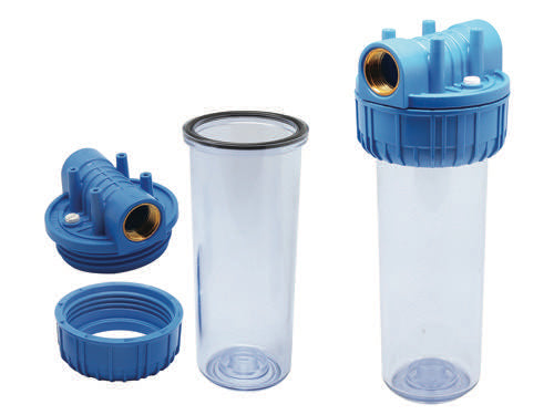 Porta filtri acqua H. 25 cm. Prezzo per Pezzo.